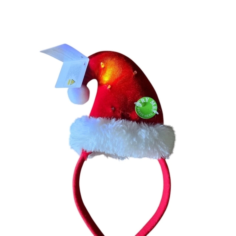 Be Jolly Light Up Headband Christmas